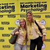 Marleen en Vera bij Het Leukste Event over Marketing Psychologie voor de promotiebanner